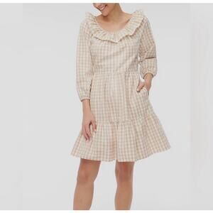 J Crew Seersucker Dress Size 6 NWT